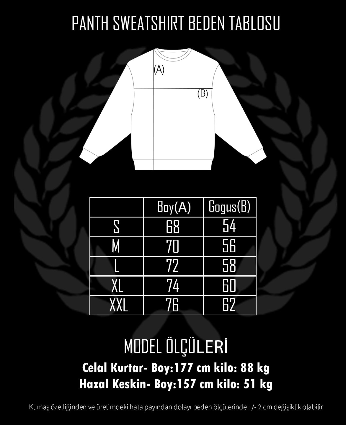 Oversize Sweatshirt -Siyah