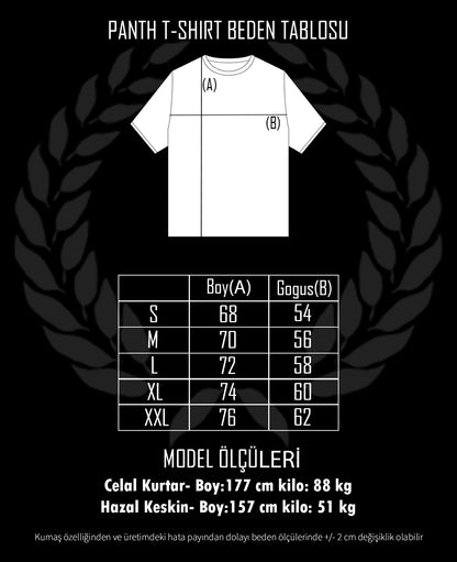 Oversize Kısa Kollu Tişört - Beyaz