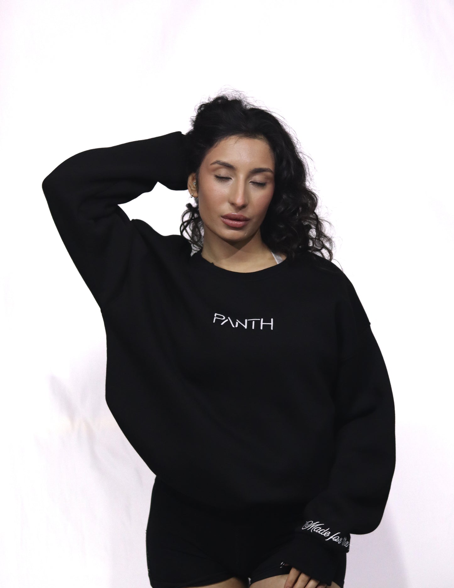 Oversize Sweatshirt -Siyah
