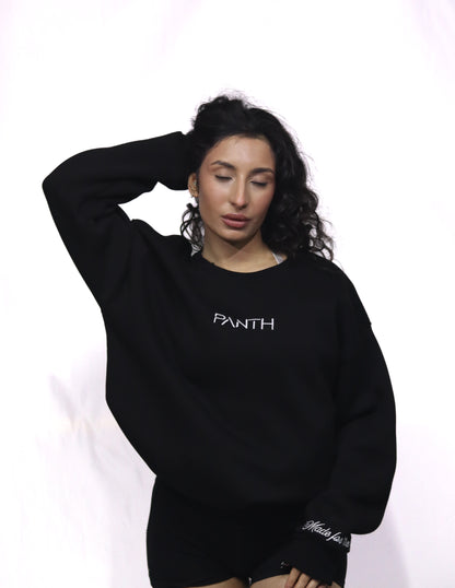 Oversize Sweatshirt -Siyah