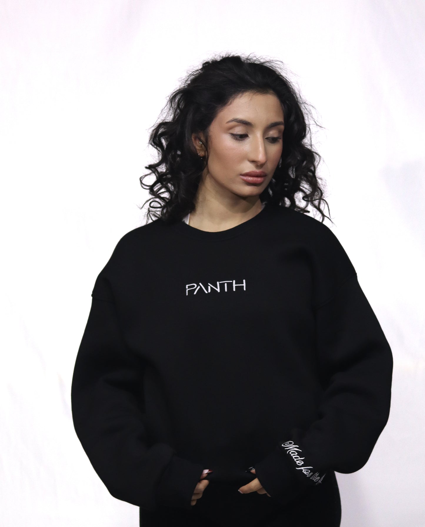 Oversize Sweatshirt -Siyah
