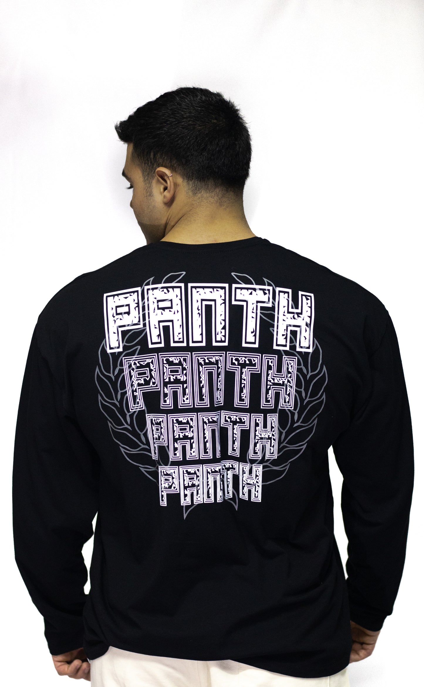 Oversize Uzun Kollu Tişört – Siyah