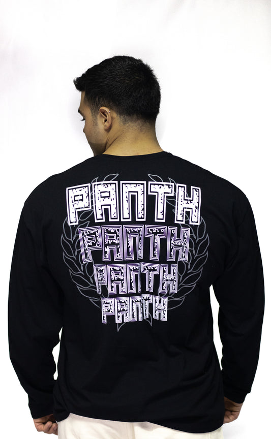 Oversize Uzun Kollu Tişört – Siyah